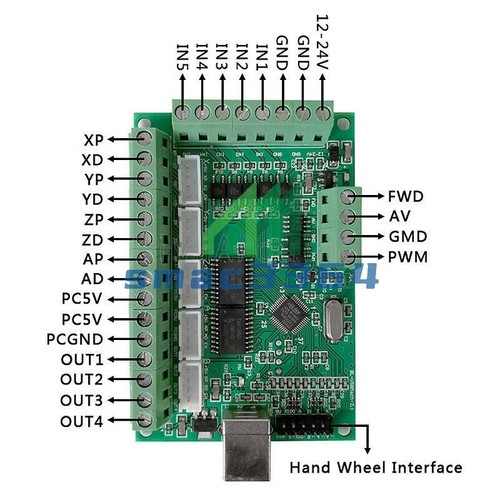 Mach3 cnc breakout board usb - cnc,